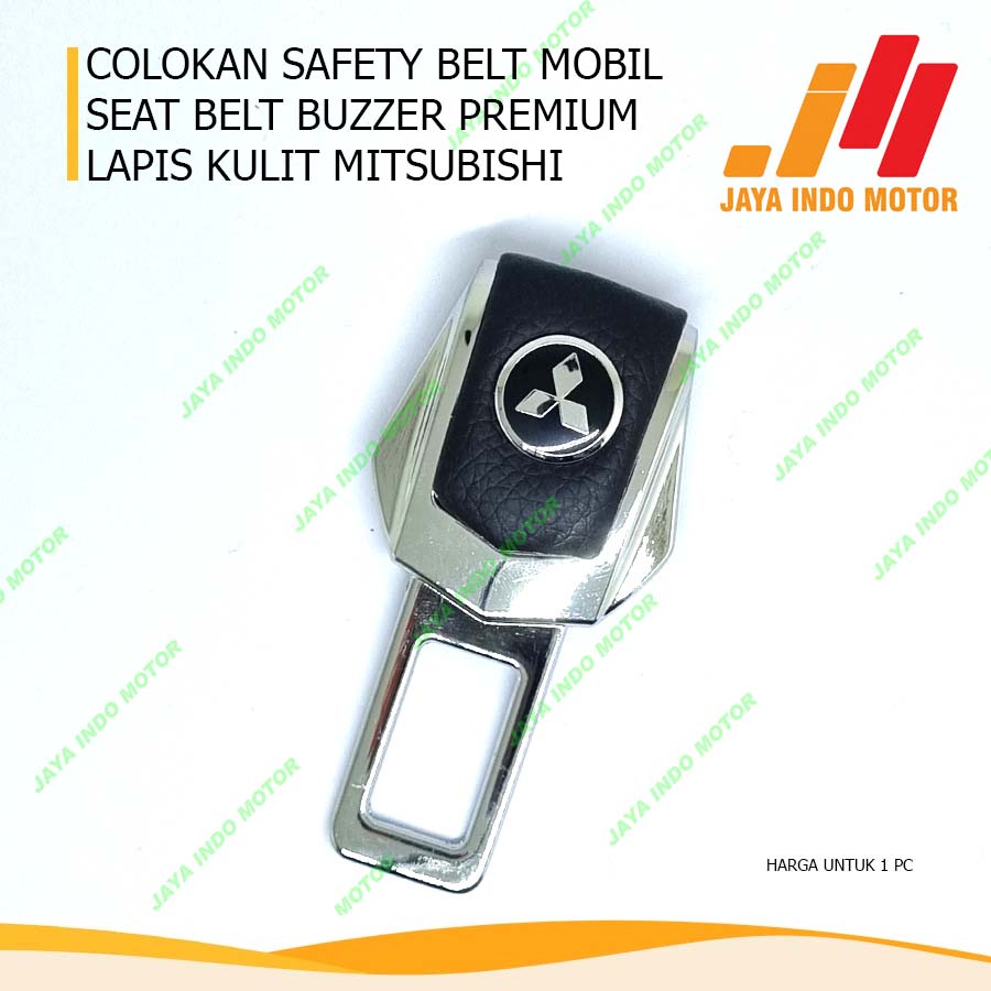 COLOKAN SEATBELT BUZZER /SEAT BELT BUCKLE MOBIL LAPIS KULIT MITSUBISHI