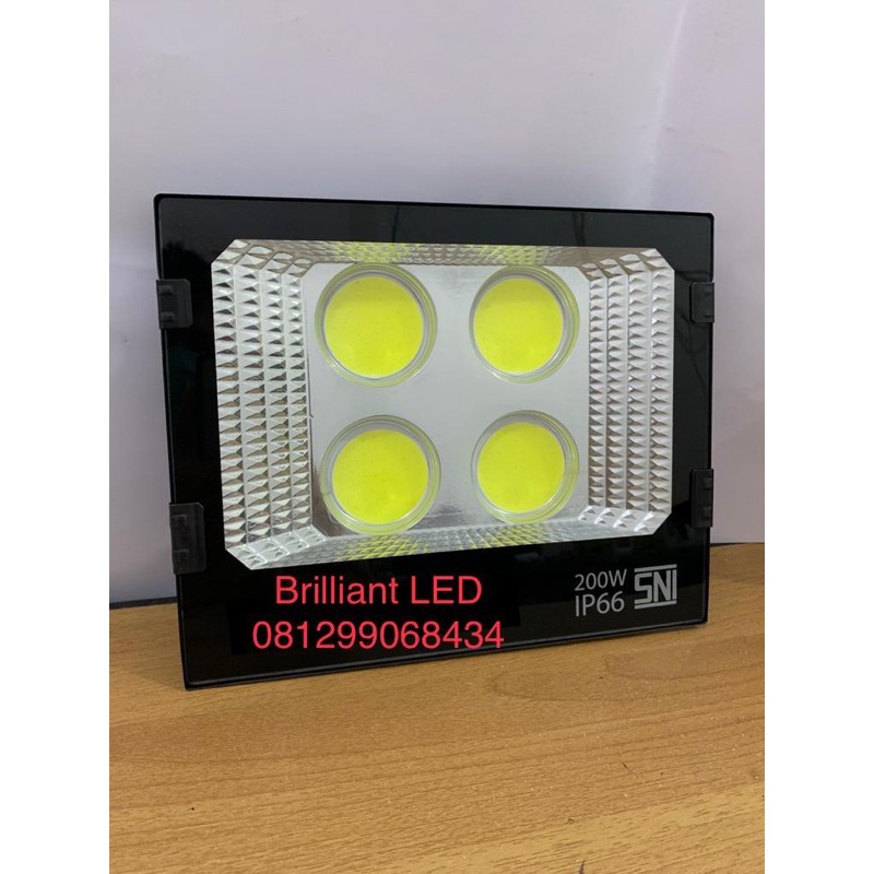 lampu sorot led 200w 200 watt cob lampu tembak led floodlight 200w 200watt cob