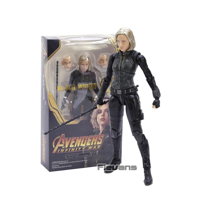 Shf Black Widow Avengers Infinity War Action Figure / Shf Black Widow