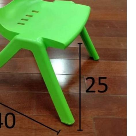 ❅ kursi anak plastik playgroup / kursi sender plastik/ kursi plastik/ kursi tk ☚