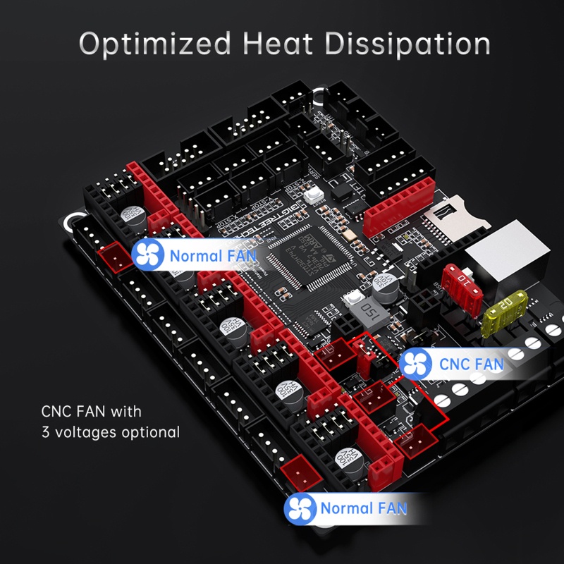 Zzz Master Kontrol Printer 3d Wireless 480mhz Performa Tinggi Diy