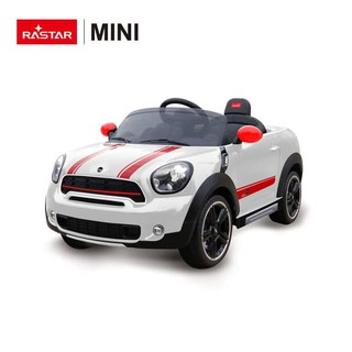 Mobil Aki Anak Rastar Ride on Car Mini Countryman - WHITE