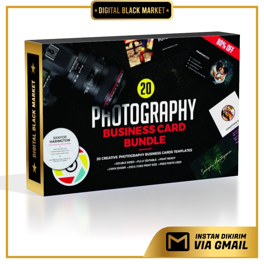 Photography Business Card Bundle - Photoshop