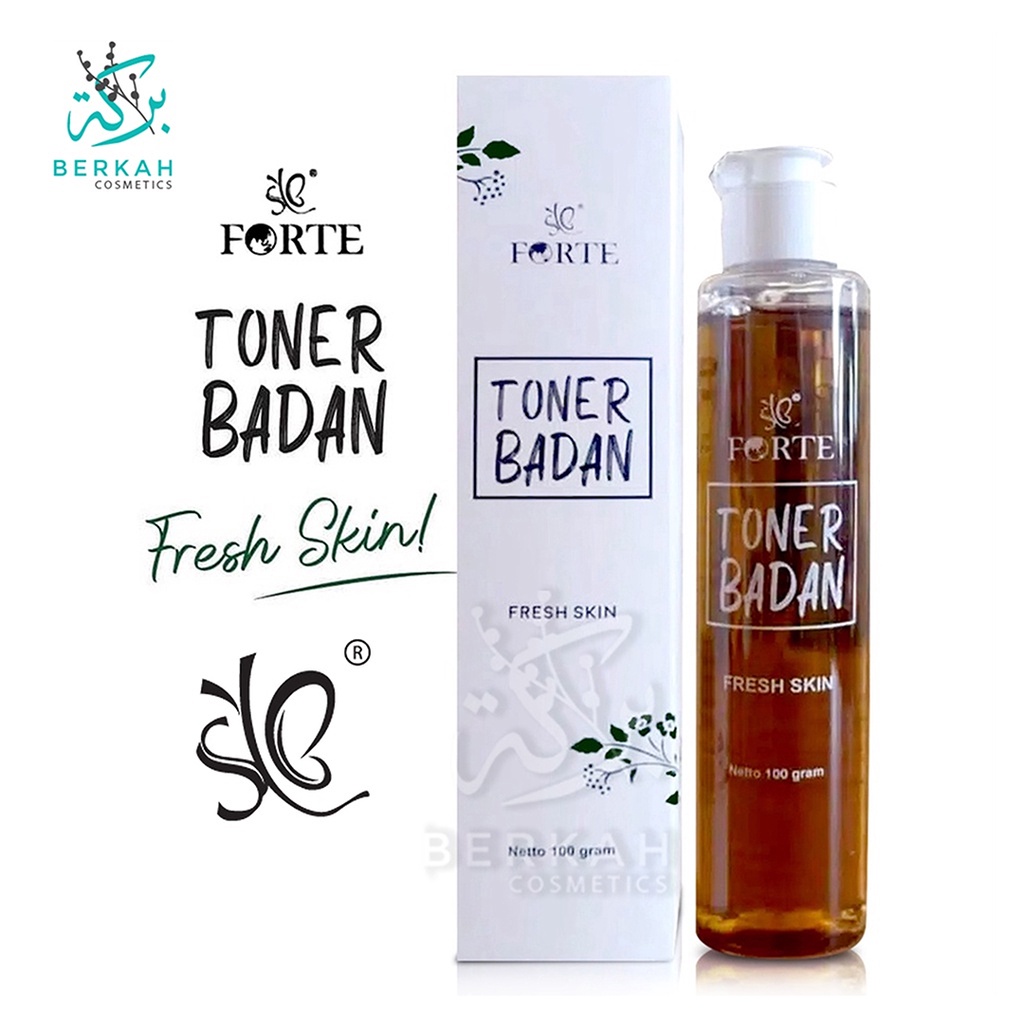 Toner Badan Coklat Forte By SYB BPOM 100ml