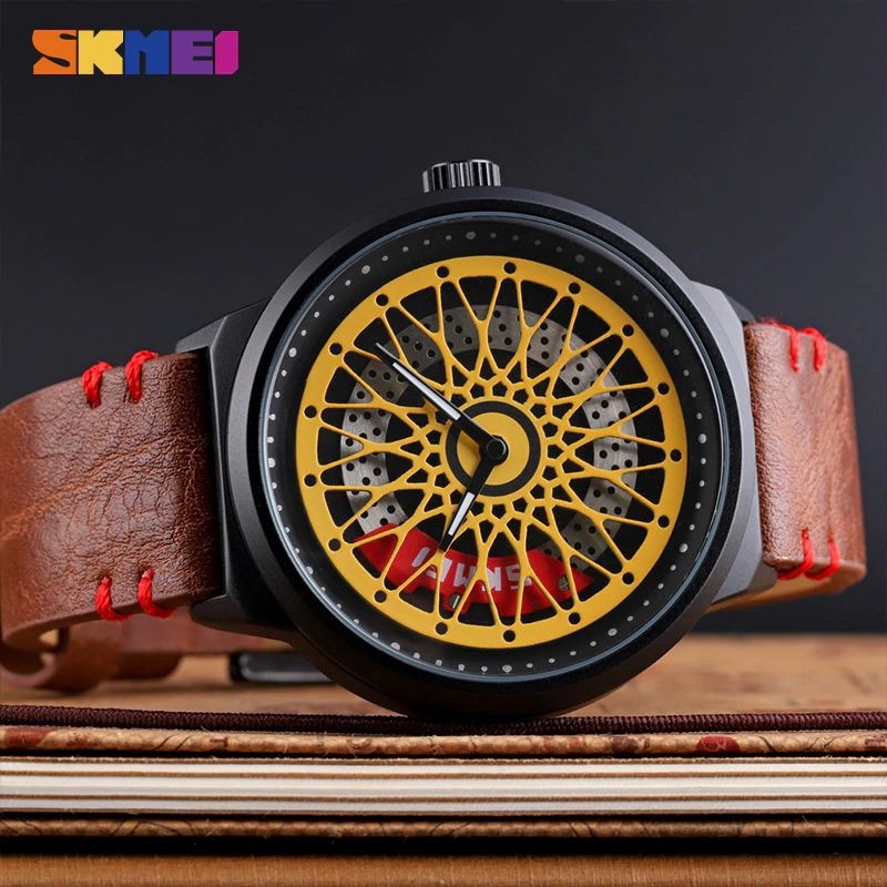 SKMEI 9217 Jam Tangan Pria Analog Stainless Steel WK-SBY