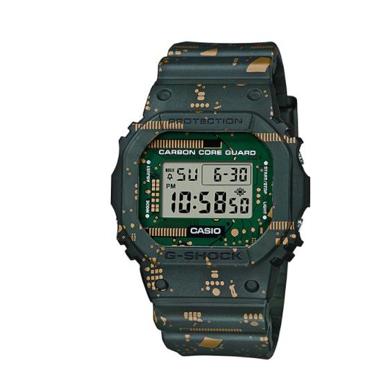 Jam Tangan Pria G-Shock DWE-5600CC-3DR Carbon Core Guard Original Army