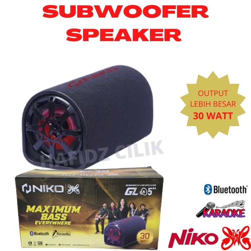 speaker bluetooth superbass model karpet t101 bt advance / NIKO SLANK GL5-4