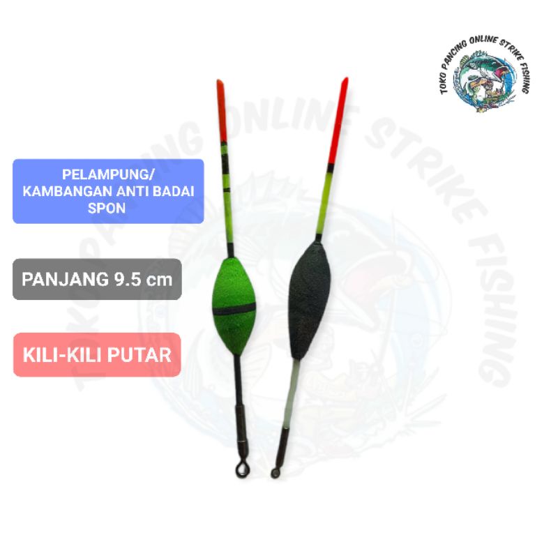 PELAMPUNG/KAMBANGAN ANTI BADAI SPON 9.5 CM