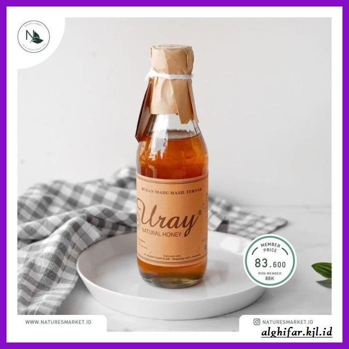 

MADU-MINUMAN- MADU URAY NATURAL HONEY 330ML -ASLI-BUKAN-KAWE-KAWE-