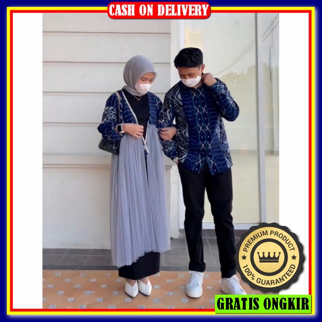 Ready Sarimbit Expression By Nibras (Coriander) | Sarimbit Keluarga Nibras | Gamis Couple Nibras | N
