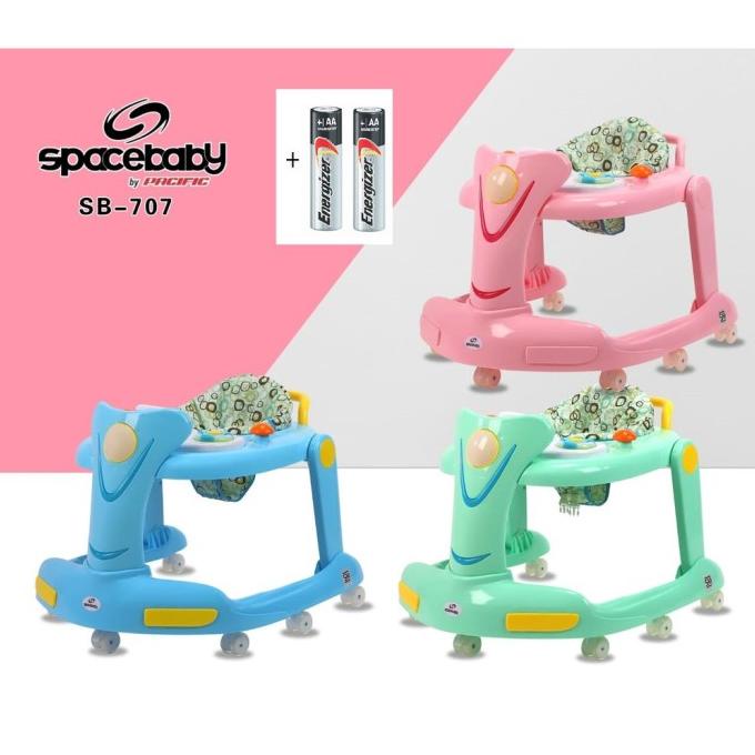 LF702 SPACE BABY SB 705 707 BABY WALKER 2 IN 1 PUSH WALKER ALAT BELAJA FGFG54534C