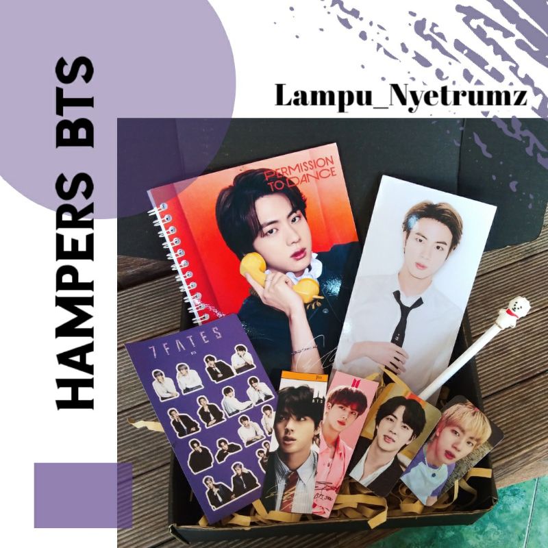 Hampers BTS Permission to dance PTD Hampers BT21 Kado Bts kpop kado ultah kado wisuda merchandise bt