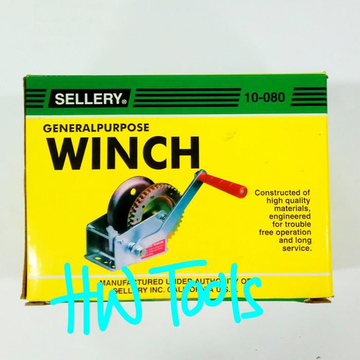 HAND WINCH / BOAT WINCH / KEREKAN KATROL 1200 LBS SELLERY 10-080