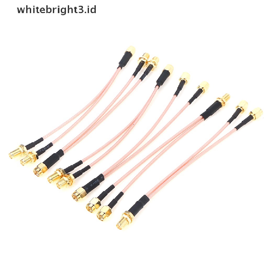 (whitebright3.id) Kabel Jumper Splitter Tipe Y SMA Male Ke 2 Female