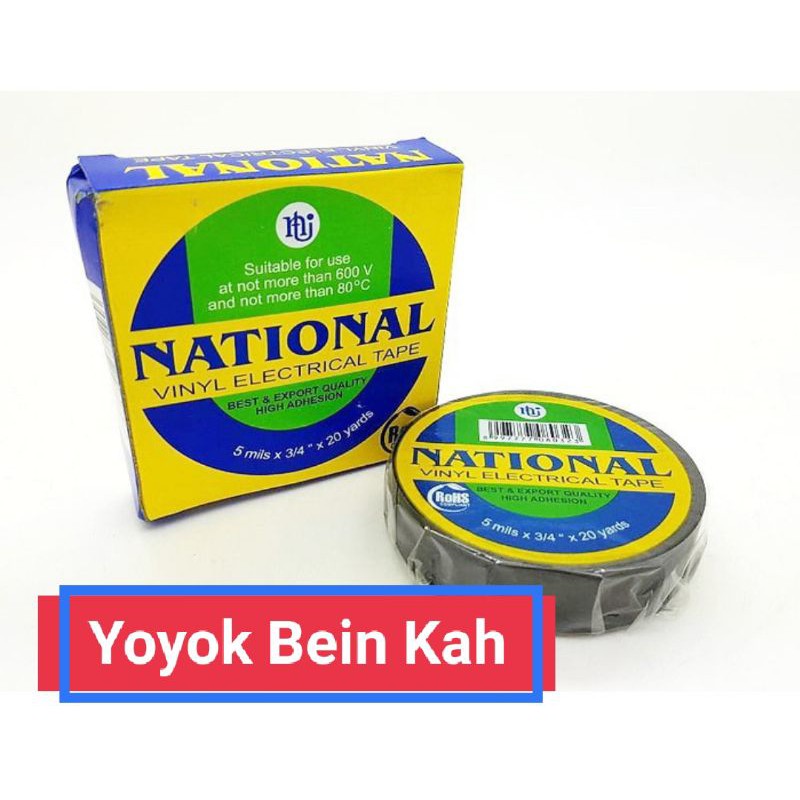 National Isolasi Listrik Hitam Besarf8⁸ yg