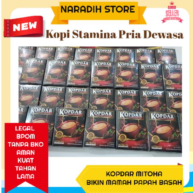 KOPI KEJANTANAN / KOPI PRIA DEWASA / KEJANTANAN PRIA / KOPI HERBAL / KOPDAR STAMINA / KOPI KUAT