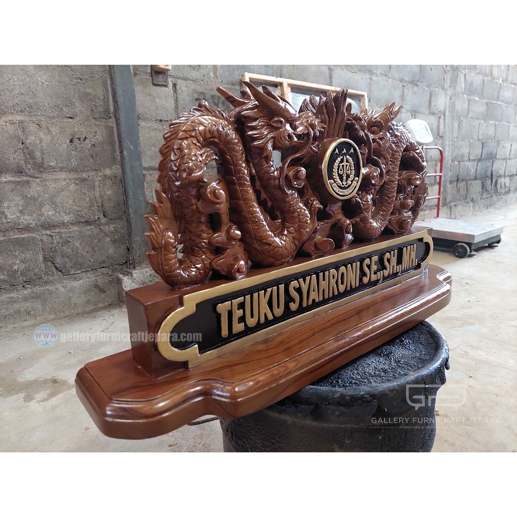 

Papan Nama Kejaksaan Ukir Naga - request nama