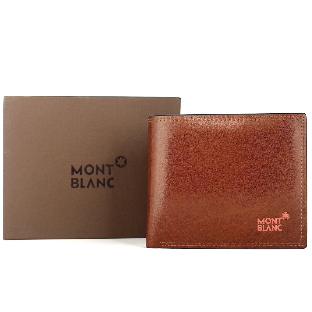 TOKOKOE - Dompet Pria model Tidur bahan Kulit Premium Dompet Lipat - MB 102-2619 Brown