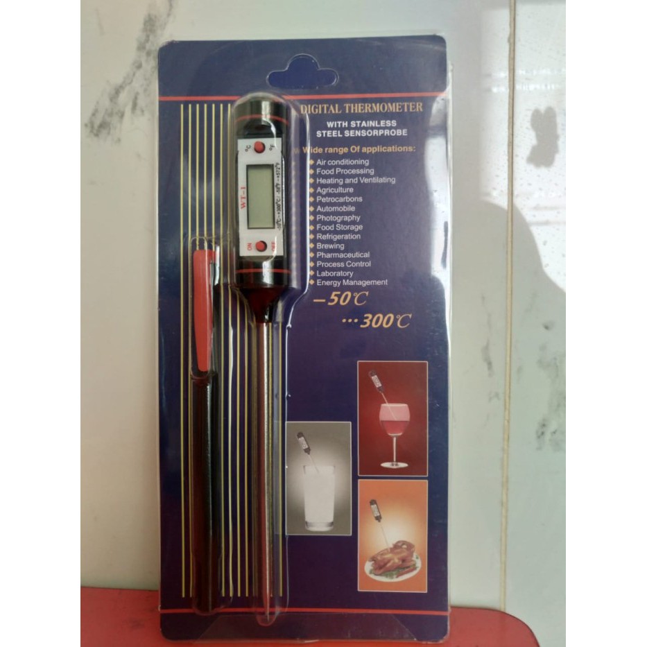 [GRAY.STORE178 ] Termometer Digital BBQ Kopi Susu Mainan / Thermometer food beverage- TPJR1
