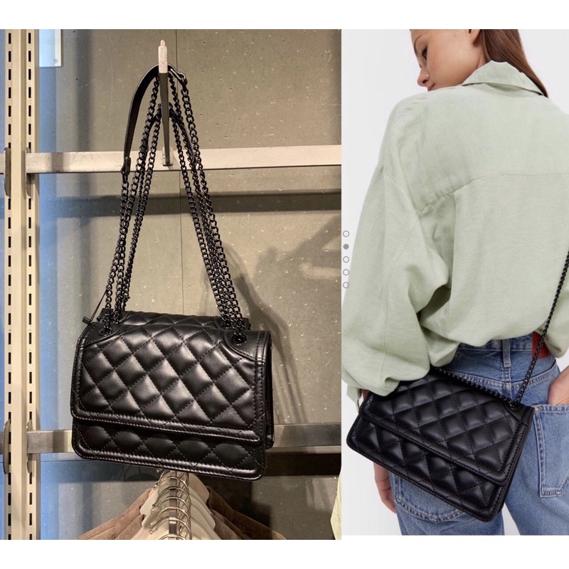 END YEAR SALE‼️ STRADIVARIUS TAS SELEMPANG RANTAI SLING BAG