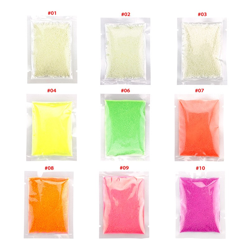 [Bayar Di Tempat]10g / Kantong Pasir Glow In The Dark Fluorescent Glow in The Dark