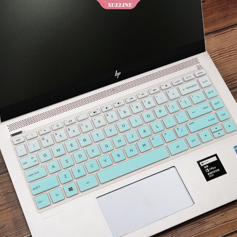 Skin Silikon Cover Pelindung Keyboard Laptop 14 &quot;Untuk HP Pavilion Seri 14q-cs0001TX I5-8250U 14-ce307 14-bs