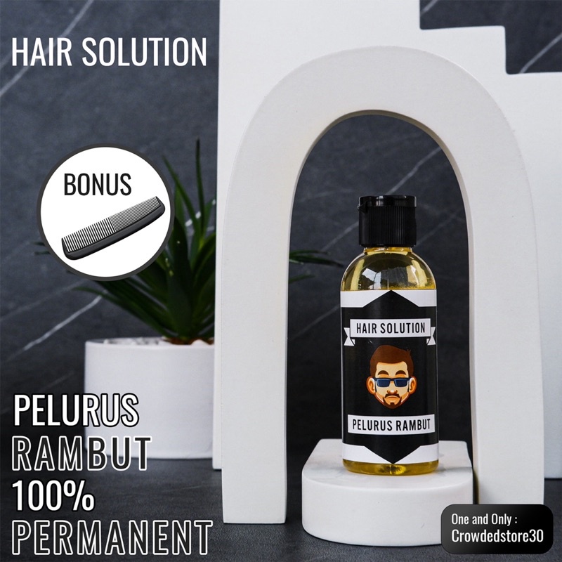 Hair solution original 100% pelurus rambut permanen tanpa catok