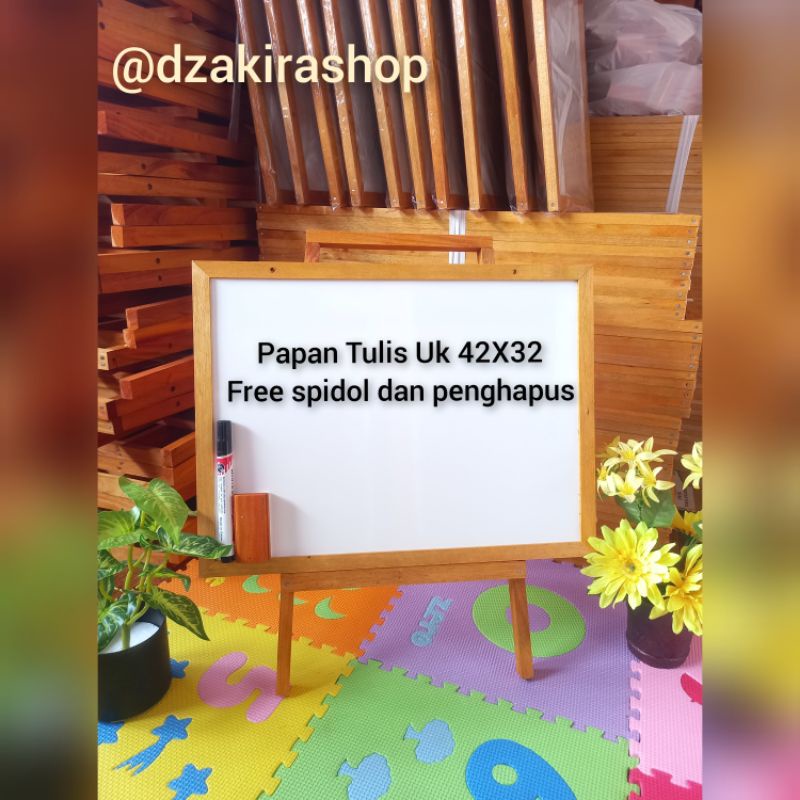 

1 Paket Papan Tulis Anak whiteboard / Papan tulis anak penyangga