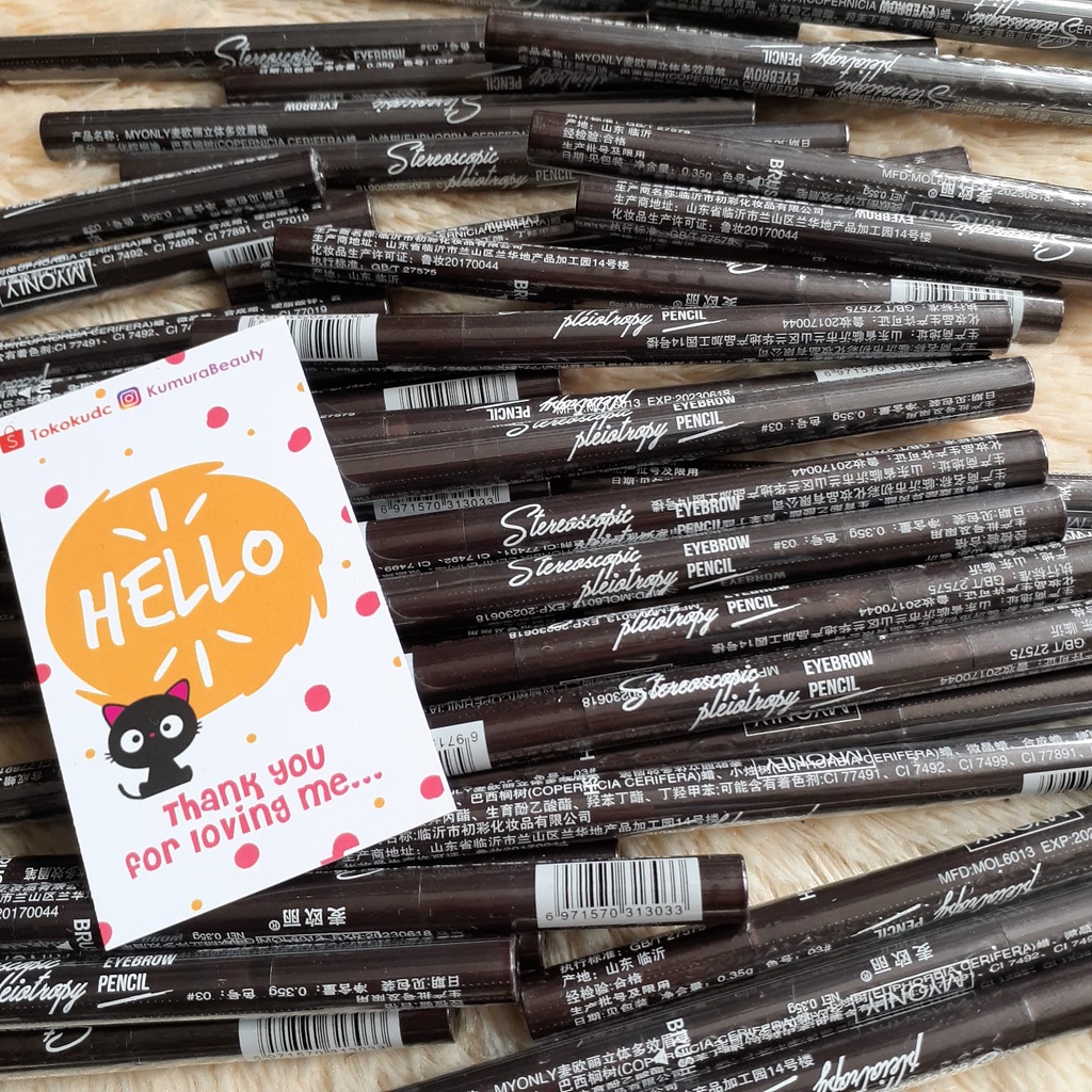 MYONLY STEREOSCOPIC PLEIOTROPY EYEBROW PENSIL MY ONLY