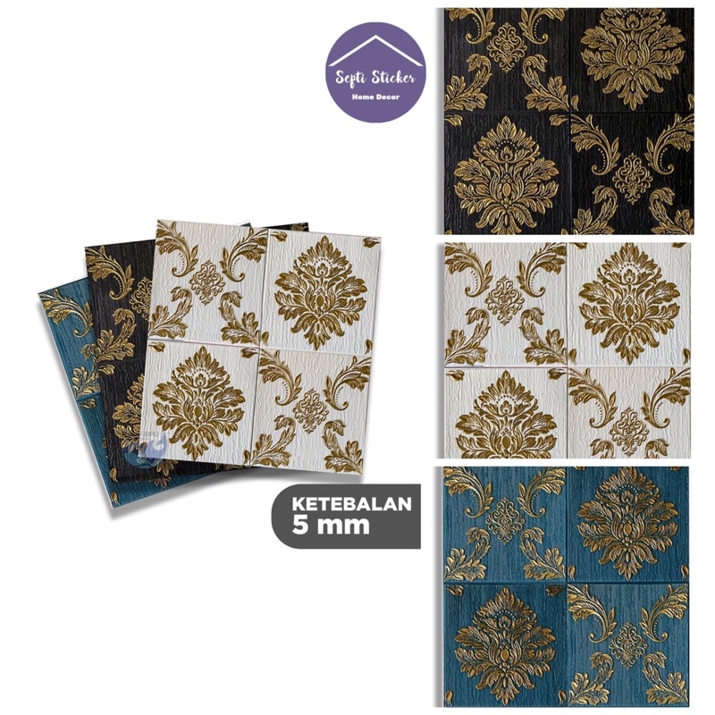 Wallpaper 3D Foambrick Batik