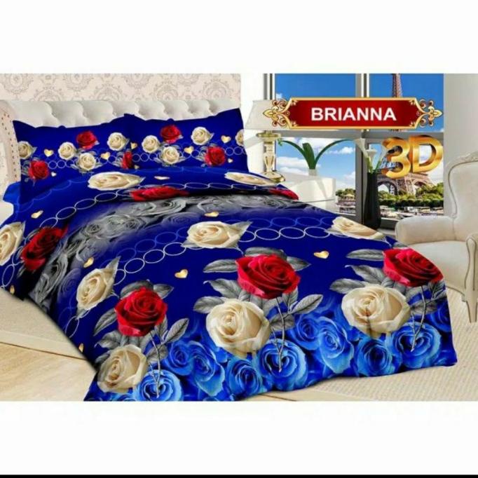 Bed Cover Set Sprei Rumbai 180X200 Bonita Motif Brianna Tokonidia11