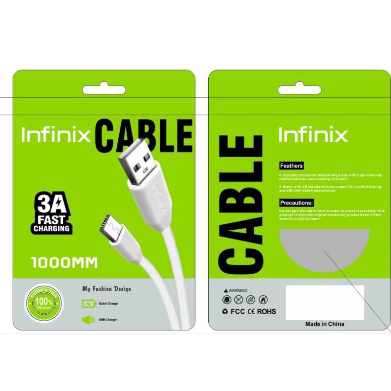 Kabel Data Cable INFINIX 3.A Fast Charging