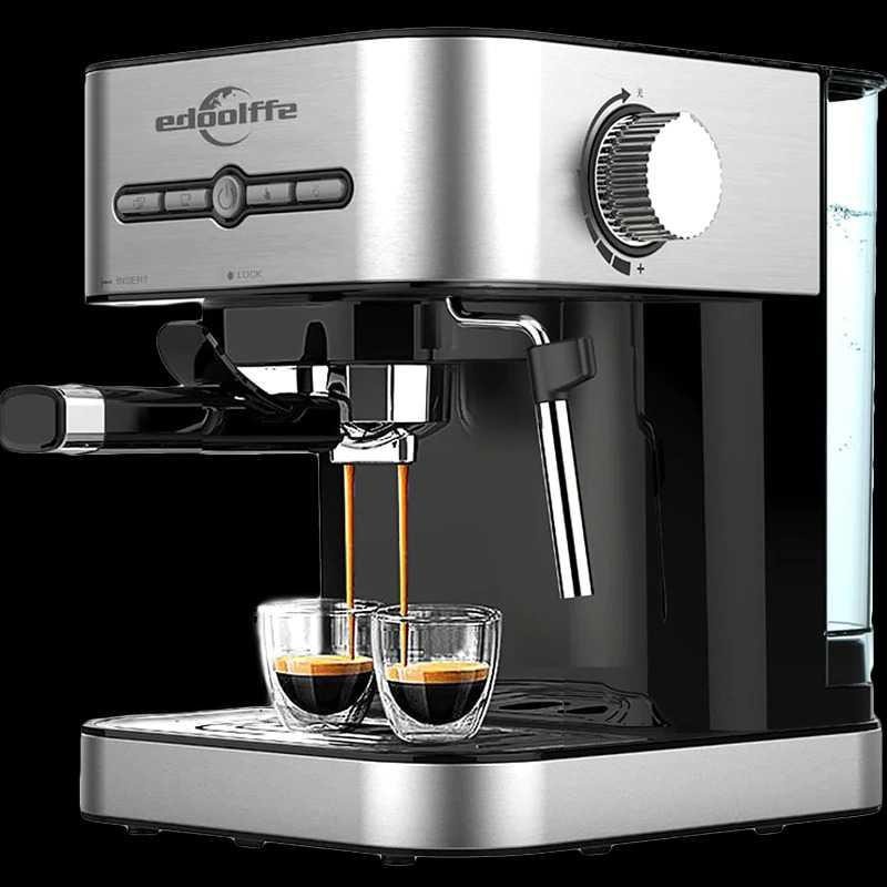 Edoolffe Mesin Kopi Semi Automatic Italian Coffee 15 Bar - MD-2009 - Silver