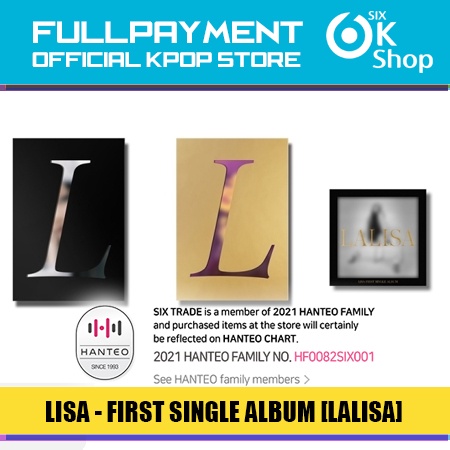 LISA - First Single Album LALISA (CD / KiT / SET)