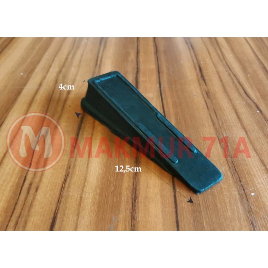 Ganjelan Pintu / Door Stopper karet / Penahan Pintu Segitiga