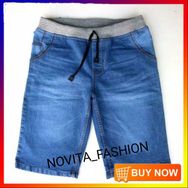 CELANA JEANS PENDEK PRIA RIP