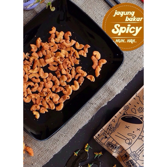 

Makaroni Bonju Jagung Bakar Spicy