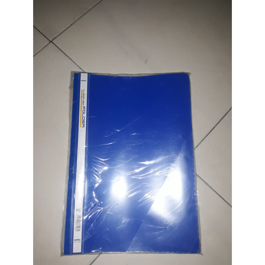 

Business File FC(cadwell)clear view folder
