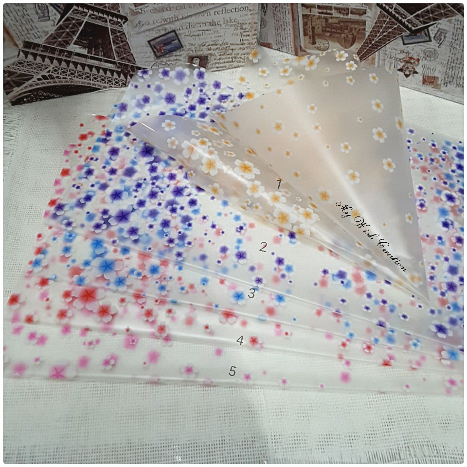 [Wajib Beli Paper Core] Cello Motif Bunga Kecil