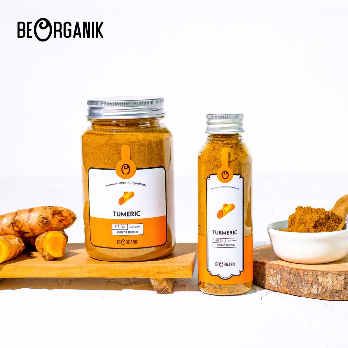 

v01vss Beorganik Tumeric Powder / Kunyit Bubuk 40Gr - Big 110Gr Fsfs201