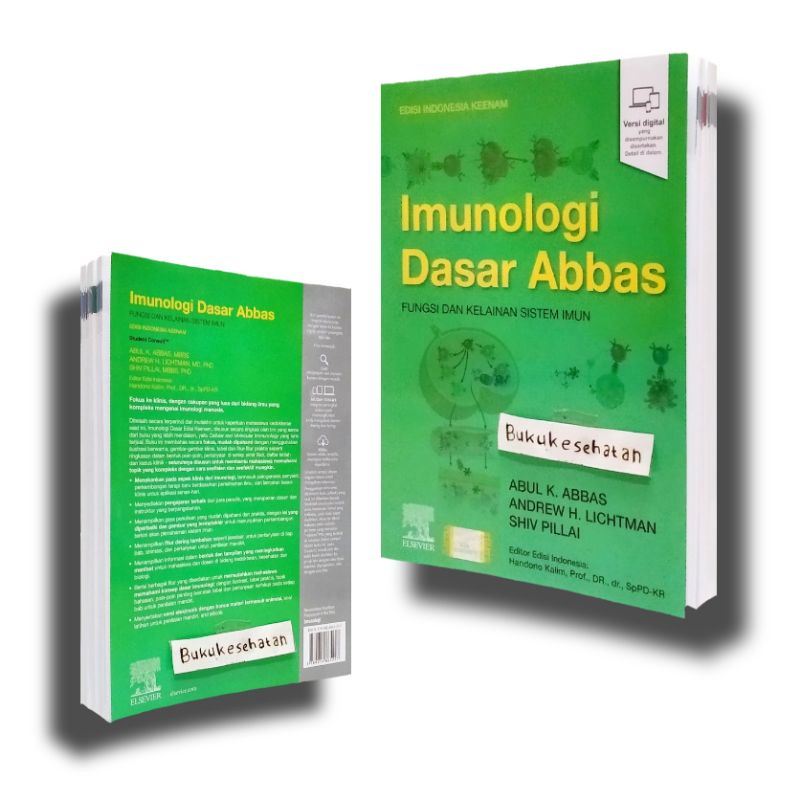 Jual Buku Imunologi Dasar Abbas Fungsi Dan Kelainan Sistem Imun Edisi