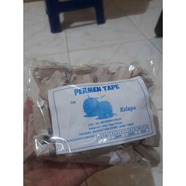 

Permen tape kiloan suwar suwir dodol cap kelapa 500gr