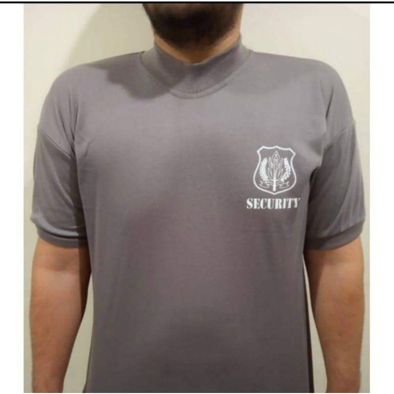 Kaos Security Satpam Kaos Sablon Lengan Pendek Kaos Security