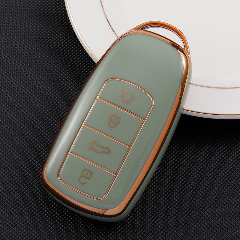 Casing Kunci Mobil 4 Tombol Bahan TPU Untuk Chery Tiggo 8 Pro 2021