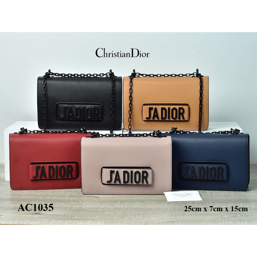 [GU]SUPPLIERTASBRNDD Tas Dior Jadior Flap Ultra Black Calfskin Medium Semi Premium AC1035