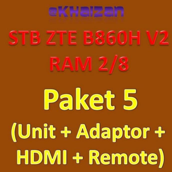 STB ZTE B860H V2.1 Siap Pakai