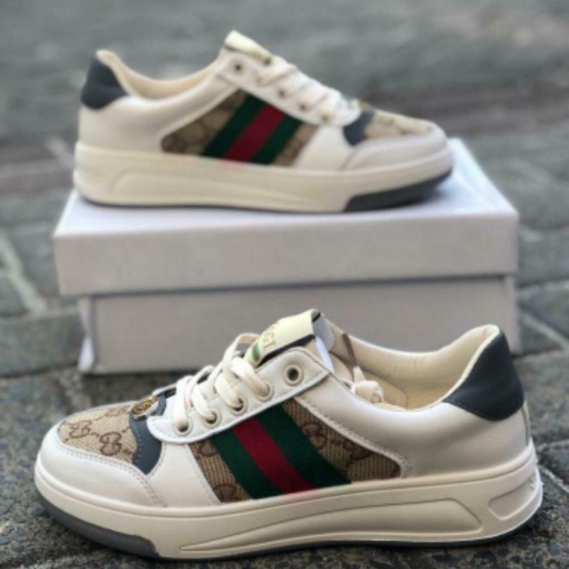 Sepatu Fashion gucci Women Sneakers branded sepatu merk casual kasual wanita import