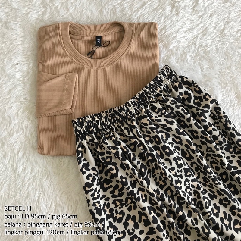 set baju celana KALLYOUTFIT-SETCEL H