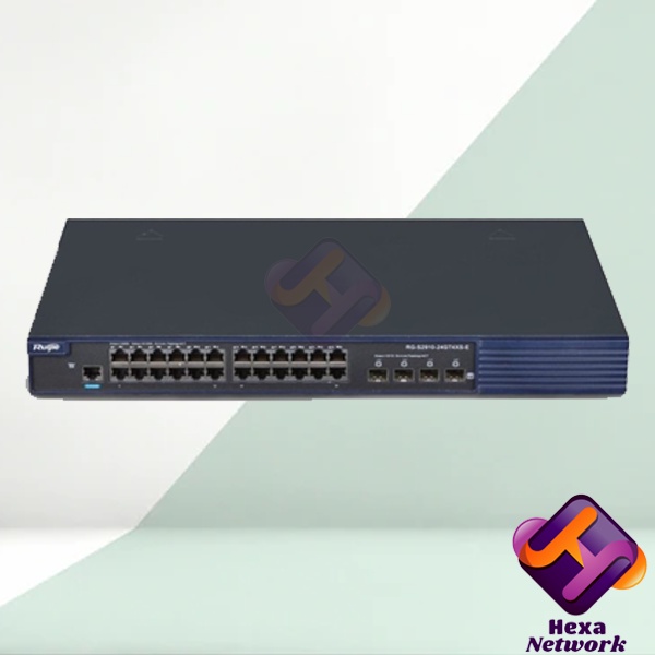 Ruijie RG-S2910-24GT4XS-E 24 Port Gigabit L2+ Managed Switch with SFP+