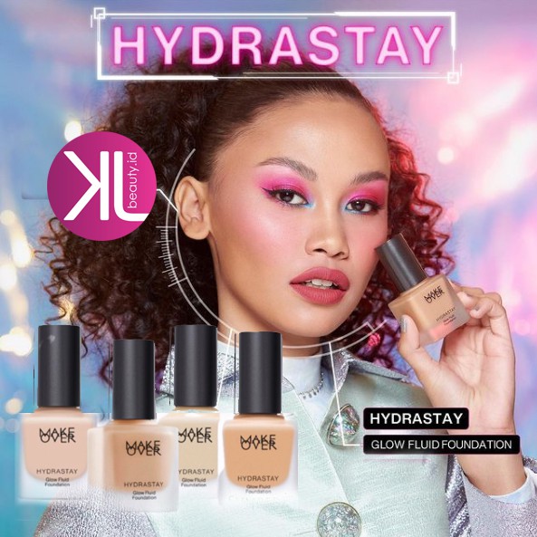 MAKE OVER Hydrastay Glow Fluid Foundation